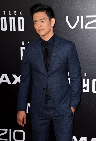 Actor John Cho attends the premiere of Paramount Pictures' "Star Trek Beyond" on July 20 in San Diego, California.  
