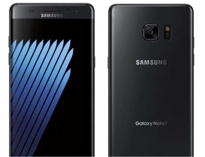 A preview of the upcoming Samsung Galaxy Note 7.