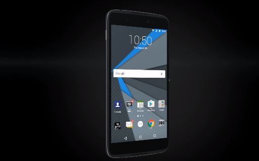 BlackBerry shows the new DTEK50 as the world's most secure Android smartphone