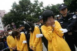 Prostitution is a major criminal offense in China.
