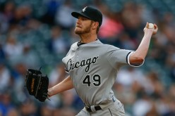 Starting pitcher Chris Sale #49 of the Chicago White Sox pitches against the Seattle Mariners in the first inning at Safeco Field on July 18, 2016 in Seattle, Washington.