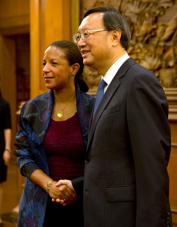 U.S. National Security Adviser Susan Rice visits Beijing.