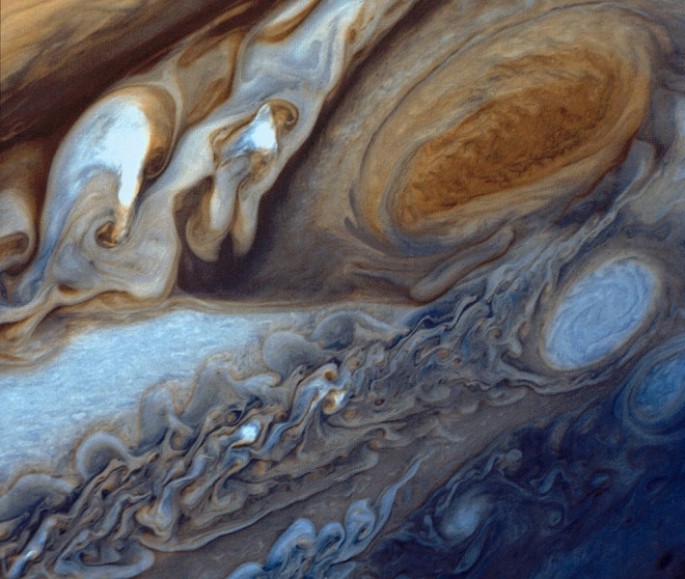 At about 89,000 miles in diameter, Jupiter could swallow 1,000 Earths