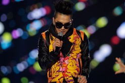 Taeyang of BIGBANG performs on the stage during a concert at the K-Collection In Seoul on March 11, 2012 in Seoul, South Korea.