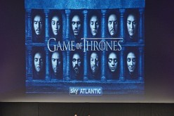 Weapons Master Tommy Dunne, Comedian Al Murray, Actor Ian McElhinney and Presenter Sue Perkins during Game of Thrones: From Page to Screen part of Advertising Week Europe 2016 day 4 at Picturehouse Central on April 21, 2016 in London, England. 