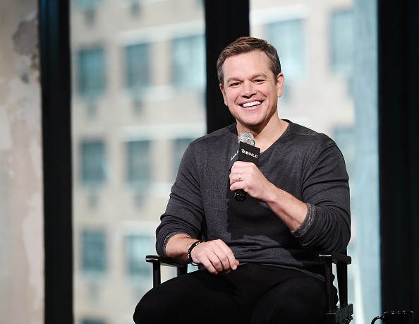 Matt Damon attends AOL Build Presents Matt Damon Discussing His New Film 'Jason Bourne' at AOL HQ on July 28, 2016 in New York City.