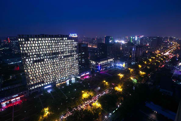 Alipay moved its headquarters from Huangzhou to Shanghai.