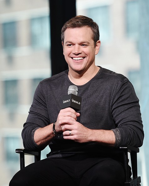 Matt Damon attends AOL Build Presents Matt Damon Discussing His New Film 'Jason Bourne' at AOL HQ on July 28, 2016 in New York City.  