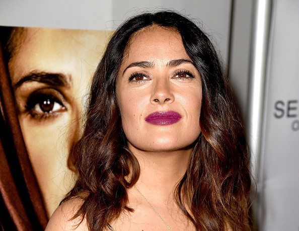Executive producer/actress Salma Hayek arrives at the premiere of Momentum Pictures' 'September Of Shiraz' at the Museum of Tolerance on June 21, 2016 in Los Angeles, California.  
