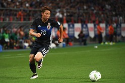 Japanese striker Takuma Asano.
