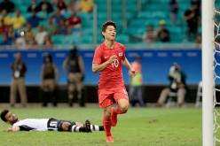 South Korea forward Ryu Seung-woo.