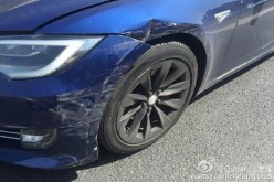 Tesla Car Accident
