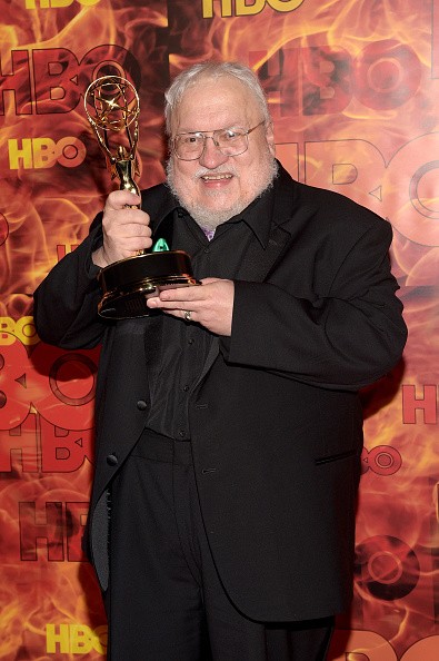 Writer George R. R. Martin attends HBO's Official 2015 Emmy After Party at The Plaza at the Pacific Design Center on September 20, 2015 in Los Angeles, California. 