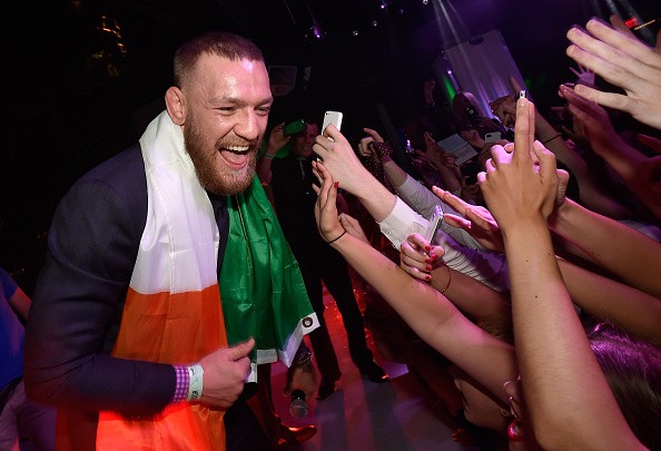 Conor McGregor attends his birthday celebration at Intrigue Nightclub at Wynn Las Vegas early July 10, 2016 in Las Vegas, Nevada. 