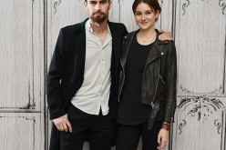 Theo James and Shailene Woodley visit AOL Build at AOL Studios In New York on March 17, 2015 in New York City. 
