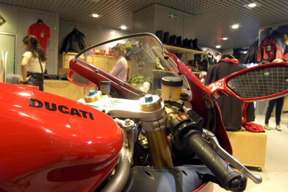 Ducati's sales surge in China because of increase in sales among women.