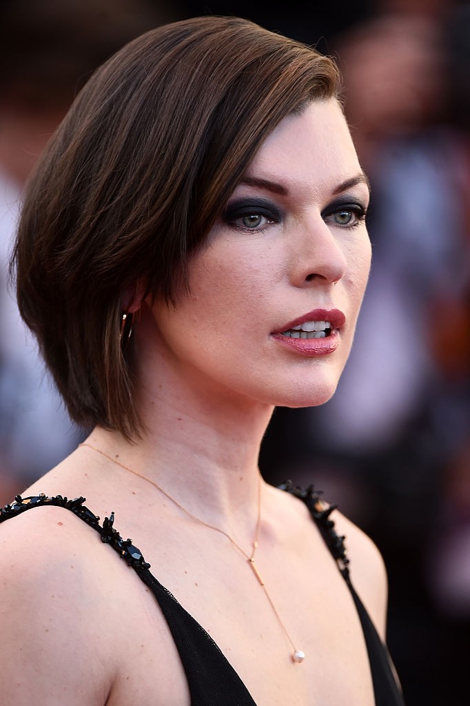 Milla Jovovich attends 'The Last Face' premiere during the 69th annual Cannes Film Festival held in May.