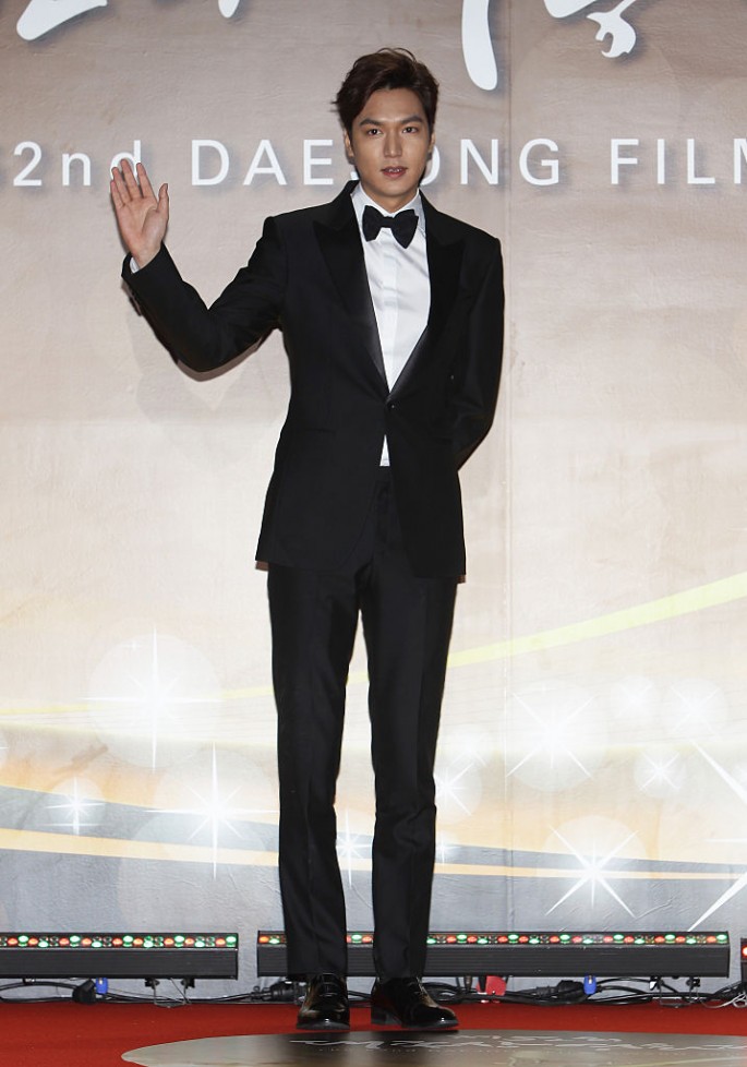 Lee Min Ho attends the 52nd Daejong Film Awards at KBS on November 20, 2015 in Seoul, South Korea.
