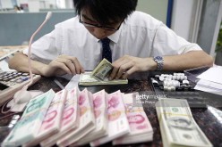 The yuan is now appreciating due to the central bank's reforms.