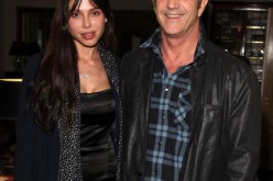 Actor Mel Gibson (R) and Oksana Grigorieva together in Los Angeles, California on March 4, 2010