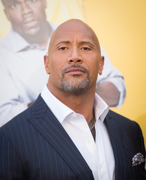Actor Dwayne Johnson attends the premiere of Warner Bros. Pictures' "Central Intelligence" at Westwood Village Theatre on June 10, 2016 in Westwood, California.  