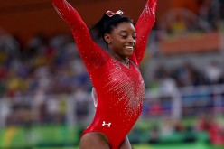 Simone Biles of the United States competes in the Women's Vault Final on Day 9 of the Rio 2016 Olympic Games at the Rio Olympic Arena on August 14, 2016.