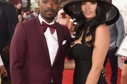 Singer Ray J and Princess Love arrive at the 142nd Kentucky Derby at Churchill Downs on May 7, 2016 in Louisville, Kentucky.  