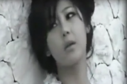 Solbi sings in the music video of one of her singles, 