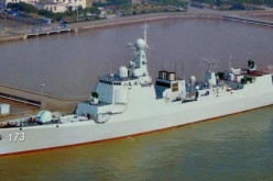The Type-052D destroyer Changsha