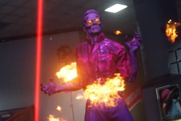 Call of Duty: Infinite Warfare Zombies in Spaceland includes lasers and zombies