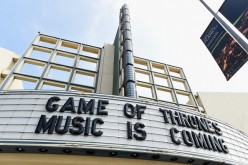 A general view of the marquee during the announcement of the Game of Thrones® Live Concert Experience featuring composer Ramin Djawadi at the Hollywood Palladium on August 8, 2016 in Los Angeles, California. 