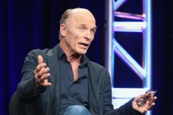 Actor Ed Harris speaks onstage during the 'Westworld' panel discussion at the HBO portion of the 2016 Television Critics Association Summer Tour at The Beverly Hilton Hotel on July 30, 2016 in Beverly Hills, California