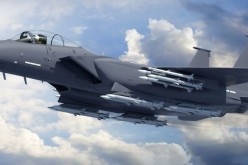 F-15J armed with 16 AAMs (artist's concept).