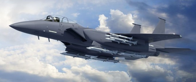F-15J armed with 16 AAMs (artist's concept).