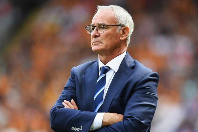 Leicester City head coach Claudio Ranieri.