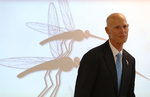 FL Gov. Scott Visits Miami School In Zika Cluster Zone On First Day Of Classes