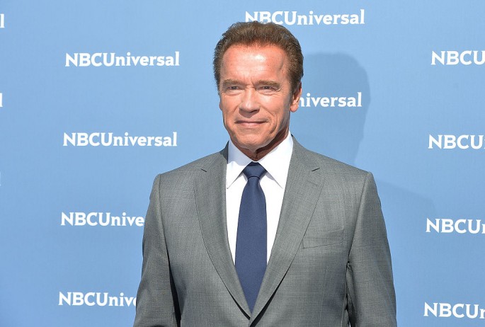 Arnold Schwarzenegger attends the NBCUniversal 2016 Upfront Presentation on May 16, 2016 in New York.