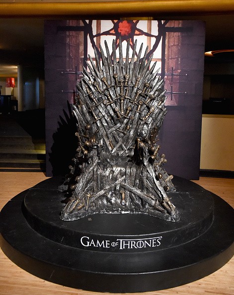 The Iron Throne is  displayed during the announcement of the Game of Thrones® Live Concert Experience featuring composer Ramin Djawadi at the Hollywood Palladium on August 8, 2016 in Los Angeles, California. 