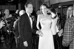 Brad Pitt and Angelina Jolie at Audi opening night.