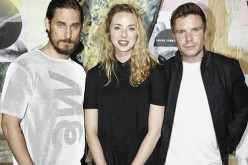 Clemens Schick, Freya Mavor and Joe Dempsie attend the Y-3 Spring/Summer 2015 Show as part of Paris Fashion Week Menswear S/S 2015 at Couvent des Cordeliers on June 29, 2014 in Paris, France.