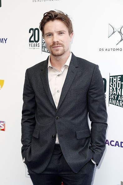 Joe Dempsie arrives for the The South Bank Sky Arts Awards at The Savoy Hotel on June 5, 2016 in London, England.  