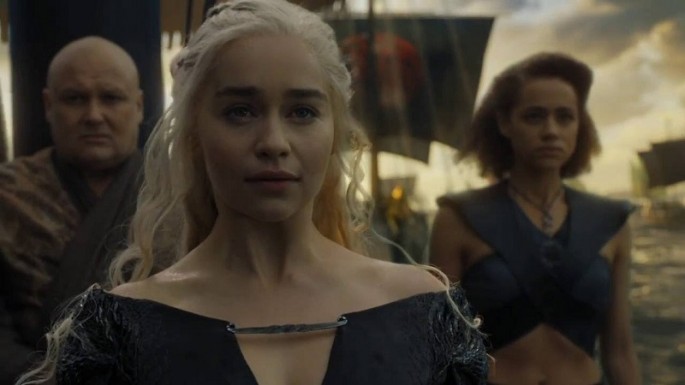 Emilia Clarke plays Daenerys Targaryen in the HBO hit series "Game Of Thrones."