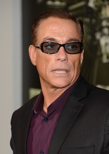  Actor Jean-Claude Van Damme arrives at Lionsgate Films' 'The Expendables 2' premiere on August 15, 2012 in Hollywood, California.