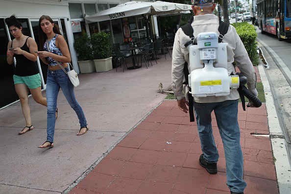 Miami Beach Sprays To Combat Zika Virus Carrying Mosquitoes