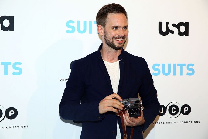 Actor Patrick J. Adams attends the Patrick J. Adams Exhibition Opening of 'SUITS' Gallery at 402 West 13th Street on January 22, 2015 in New York City. (Photo by Astrid Stawiarz/Getty Images)