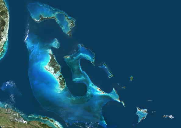 Bahamas, True Colour Satellite Image
