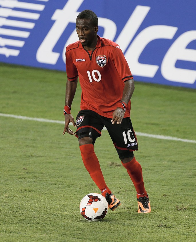 Trinidad and Tobago midfielder Kevin Molino.