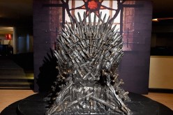 The Iron Throne on display during the announcement of the Game of Thrones® Live Concert Experience featuring composer Ramin Djawadi at the Hollywood Palladium on August 8, 2016 in Los Angeles, California. 