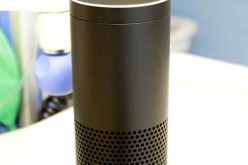 An Amazon Echo unit with voice assistance displayed in Boston children’s hospital at Boston, Massachusetts, USA on May 25, 2016. 