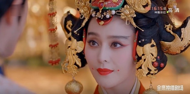 Fan Bingbing is the lead actress in the acclaimed TV drama "The Empress of China."